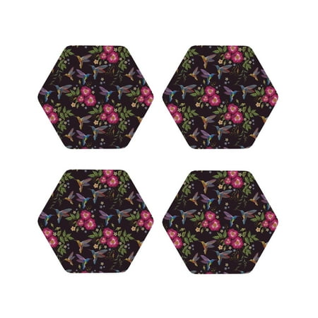 Yiaed Flowers And Humming Bird1 Print Leather Coasters for Drinks - Cup Coasters Coffee Table Kitchen Table Bar Home & Office Gifts Handmade Drink Coasters-Hexagon
Yiaed Flowers And Humming Bird1 Print Leather Coasters for Drinks - Cup Coasters Coffee Table Kitchen Table Bar Home & Office Gifts Handmade Drink Coasters-Hexagon