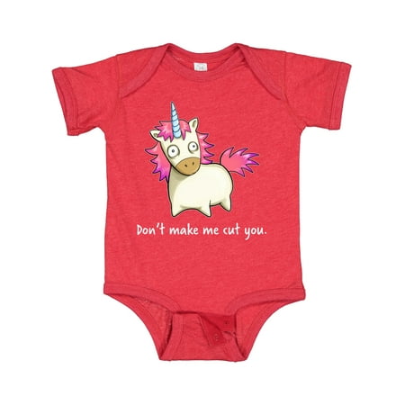Inktastic Don t Make Me Cut You- Frazzled Unicorn Gift Baby Boy or Baby Girl Bodysuit
Inktastic Don t Make Me Cut You- Frazzled Unicorn Gift Baby Boy or Baby Girl Bodysuit