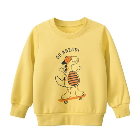 SILVERCELL Kids 100% Cotton Cute Cartoon Print Sports Shirt Comfort Fleece Sweatshirt Toddler Boy Long Sleeve Round Neck Hoodie
SILVERCELL Kids 100% Cotton Cute Cartoon Print Sports Shirt Comfort Fleece Sweatshirt Toddler Boy Long Sleeve Round Neck Hoodie
