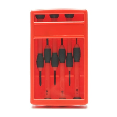MOMOJIA Pack of 6 Multifunction Small Screwdriver Set Slotted Phillips Screwdriver
MOMOJIA Pack of 6 Multifunction Small Screwdriver Set Slotted Phillips Screwdriver