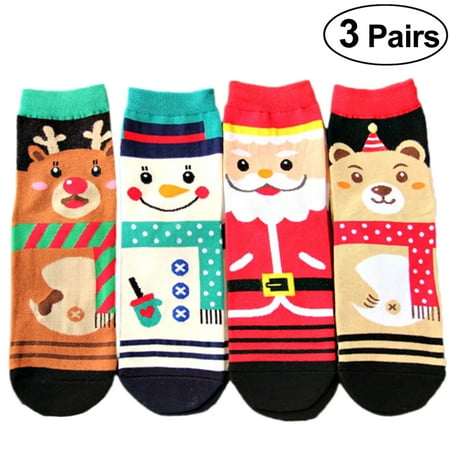 3Pairs Women Christmas Socks Cartoon Autumn Winter Stylish Middle Socks Christmas Old Man Snowman Festival Holiday Socks - Free
3Pairs Women Christmas Socks Cartoon Autumn Winter Stylish Middle Socks Christmas Old Man Snowman Festival Holiday Socks - Free