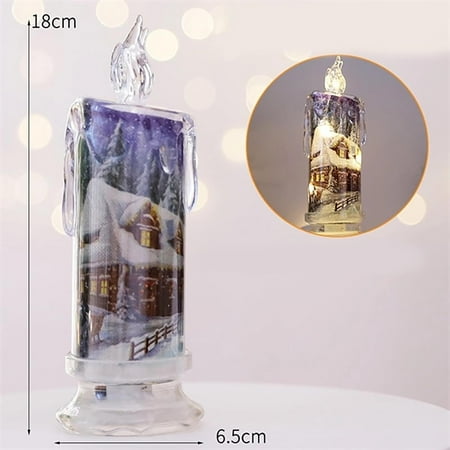 Led Electronic Candle Snowman Santa Night Light Christmas Atmosphere Light Decoration
Led Electronic Candle Snowman Santa Night Light Christmas Atmosphere Light Decoration