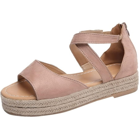 Sandals for Women Dressy Summer Comfortable Slip on Wedge Sandal Roman Large Size Casual Outdoor Shoes
Sandals for Women Dressy Summer Comfortable Slip on Wedge Sandal Roman Large Size Casual Outdoor Shoes