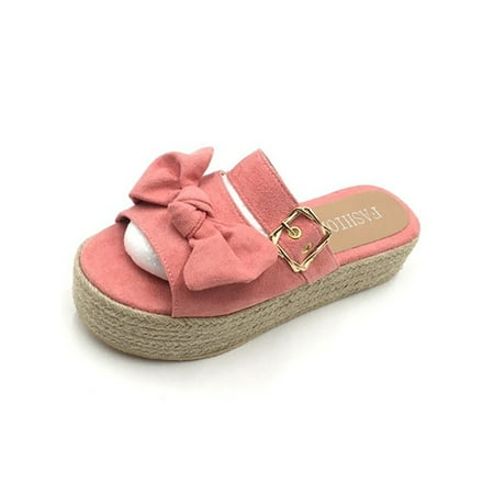 Ymiytan Lady Slides Open Toe Wedge Sandals Platform Slippers Holiday Durable Casual Slip On Espadrille Pink 7
Ymiytan Lady Slides Open Toe Wedge Sandals Platform Slippers Holiday Durable Casual Slip On Espadrille Pink 7