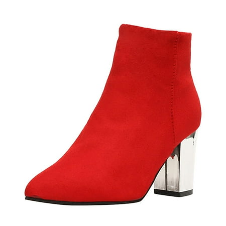 Rdeuod Shoes For Women Winter New Warm Women S Thick Heel Zipper Ankle Boots
Rdeuod Shoes For Women Winter New Warm Women S Thick Heel Zipper Ankle Boots