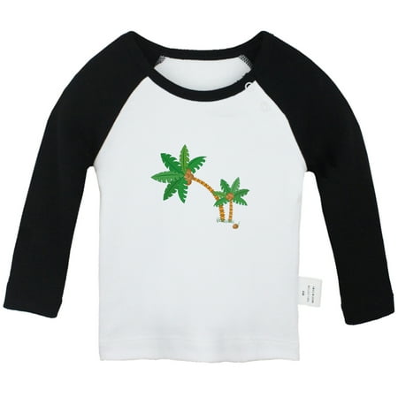 Nature Pattern Palm Tree T shirt For Baby Newborn Babies T-shirts Infant Tops 0-24M Kids Graphic Tees Clothing (Long Black Raglan T-shirt 0-6 Months)
Nature Pattern Palm Tree T shirt For Baby Newborn Babies T-shirts Infant Tops 0-24M Kids Graphic Tees Clothing (Long Black Raglan T-shirt 0-6 Months)