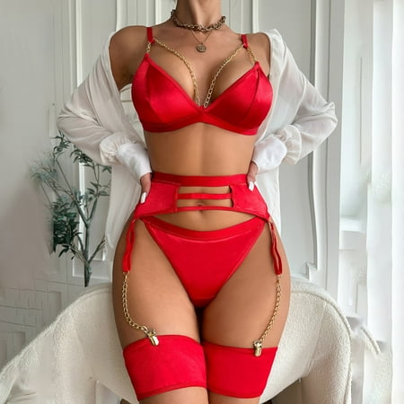 Gubotare Lingerie Set Women Babydoll Lingerie Lace Chemise Halter Nightwear Teddy Dress Red S
Gubotare Lingerie Set Women Babydoll Lingerie Lace Chemise Halter Nightwear Teddy Dress Red S
