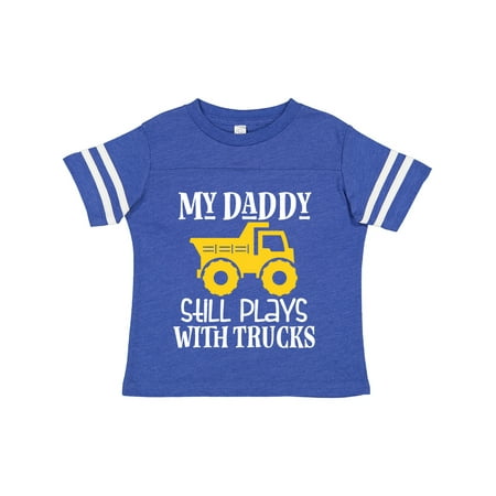 Inktastic Construction My Daddy Still Plays with Trucks Gift Toddler Boy or Toddler Girl T-Shirt
Inktastic Construction My Daddy Still Plays with Trucks Gift Toddler Boy or Toddler Girl T-Shirt