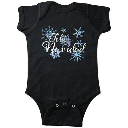 Inktastic Feliz Navidad white writing with snowflakes Gift Baby Boy or Baby Girl Bodysuit
Inktastic Feliz Navidad white writing with snowflakes Gift Baby Boy or Baby Girl Bodysuit