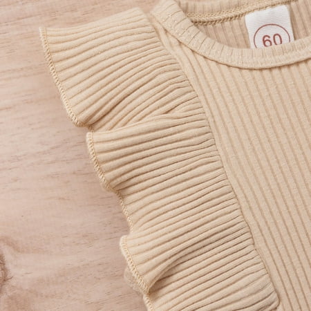 Cathalem Baby Blankets Floral Girls Sleeveless Ribbed Romper Bodysuits Ruffles Floral Printed Fall Clothes for Teen Girls Childrenscostume Beige 3 Months
Cathalem Baby Blankets Floral Girls Sleeveless Ribbed Romper Bodysuits Ruffles Floral Printed Fall Clothes for Teen Girls Childrenscostume Beige 3 Months
