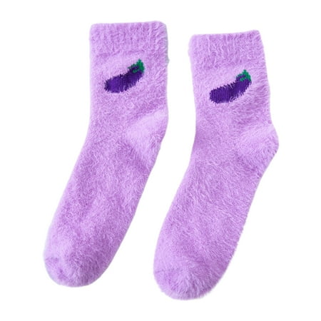 Techinal Japanese Style Women Winter Faux Fur Slipper Socks Novelty Cute Fruit Pattern Jacquard Thermal Warm Fuzzy Fluffy Home Sleeping Hosiery
Techinal Japanese Style Women Winter Faux Fur Slipper Socks Novelty Cute Fruit Pattern Jacquard Thermal Warm Fuzzy Fluffy Home Sleeping Hosiery