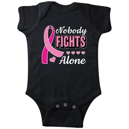 Inktastic Breast Cancer Awareness Nobody Fights Alone Pink Ribbon Gift Baby Boy or Baby Girl Bodysuit
Inktastic Breast Cancer Awareness Nobody Fights Alone Pink Ribbon Gift Baby Boy or Baby Girl Bodysuit
