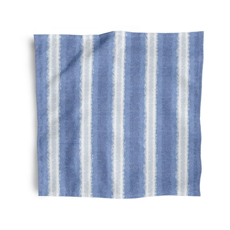 Simply Daisy 18 x 18 Blue Sea Lines Napkins Set of 4