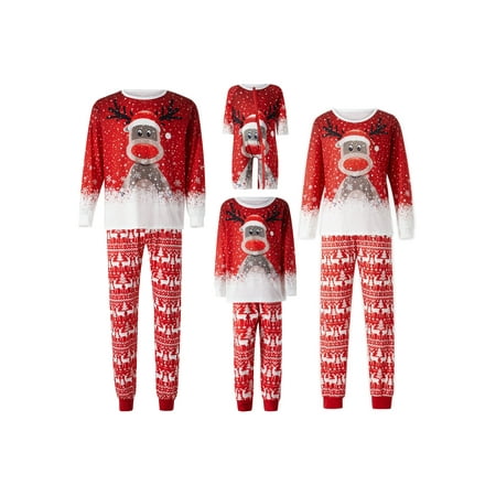 JBEELATE Matching Family Pajamas Sets Christmas PJ s Deer Snowflake Print Top and Pants Jammies Sleepwear
JBEELATE Matching Family Pajamas Sets Christmas PJ s Deer Snowflake Print Top and Pants Jammies Sleepwear