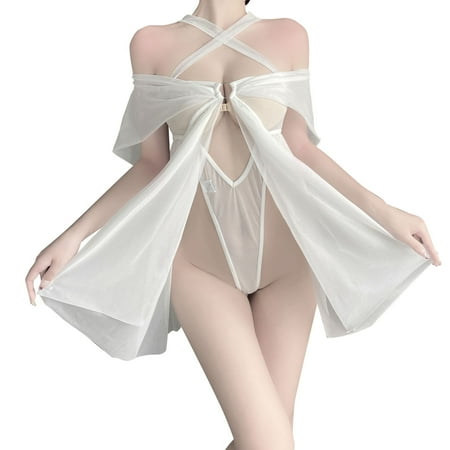 wendunide lingerie for women Sexy Lingerie For Women Translucent Solid Color Sweet Dress Suit Thong White One Size
wendunide lingerie for women Sexy Lingerie For Women Translucent Solid Color Sweet Dress Suit Thong White One Size