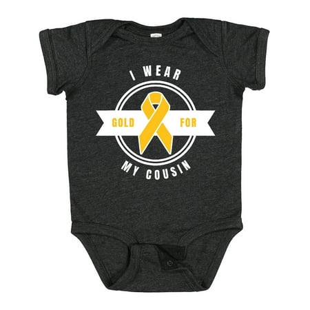 Inktastic Childhood Cancer Awareness I Wear Gold for My Cousin Gift Baby Boy or Baby Girl Bodysuit
Inktastic Childhood Cancer Awareness I Wear Gold for My Cousin Gift Baby Boy or Baby Girl Bodysuit