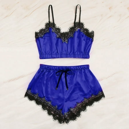 Daqian Plus Size Womens Pajamas Clearance Women Sleepwear Sleeveless Strap Nightwear Lace Trim Satin Cami Top Pajama Sets Pajamas for Women Clearance Blue XXXL(XXXL)
Daqian Plus Size Womens Pajamas Clearance Women Sleepwear Sleeveless Strap Nightwear Lace Trim Satin Cami Top Pajama Sets Pajamas for Women Clearance Blue XXXL(XXXL)