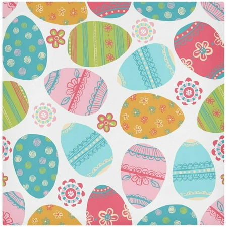 Hyjoy 20 In Happy Easter Day Eggs Cloth Napkins Set of 6 Reusable Washable Polyester Dinner Table Napkins for Family Kitchen Dining Party Decor
Hyjoy 20 In Happy Easter Day Eggs Cloth Napkins Set of 6 Reusable Washable Polyester Dinner Table Napkins for Family Kitchen Dining Party Decor