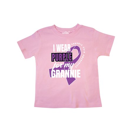 Inktastic Chronic Pain I Wear Purple For My Grannie Gift Toddler Boy or Toddler Girl T-Shirt
Inktastic Chronic Pain I Wear Purple For My Grannie Gift Toddler Boy or Toddler Girl T-Shirt