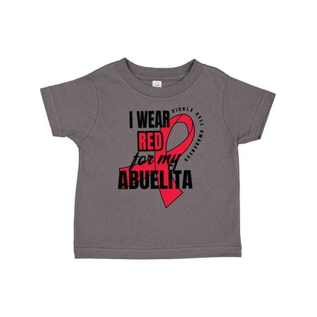 Inktastic Sickle Cell Awareness I Wear Red For My Abuelita Gift Toddler Boy or Toddler Girl T-Shirt
Inktastic Sickle Cell Awareness I Wear Red For My Abuelita Gift Toddler Boy or Toddler Girl T-Shirt