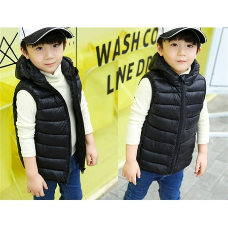 Cathalem Winter Jacket 5t Child Kids Toddler Baby Boys Girls Sleeveless Winter Solid Coats Hooded Jacket Vest Kids Jackets Boys Outerwear Black 8-10 Years
Cathalem Winter Jacket 5t Child Kids Toddler Baby Boys Girls Sleeveless Winter Solid Coats Hooded Jacket Vest Kids Jackets Boys Outerwear Black 8-10 Years