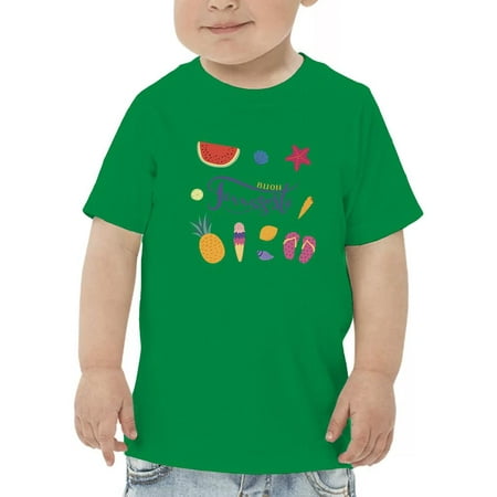 Buon Ferragosto Summer Objects T-Shirt Toddler -Image by Shutterstock 3 Toddler
Buon Ferragosto Summer Objects T-Shirt Toddler -Image by Shutterstock 3 Toddler