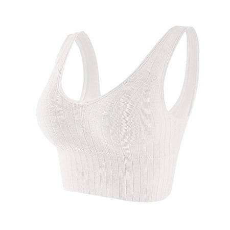 Sngxgn Cotton Bras For Women Women s Seamless Plunge Bra Deep V-Neck Wireless Comfort Bra Unlined Triangle Bras Stretch Bralettes for Women White One Size
Sngxgn Cotton Bras For Women Women s Seamless Plunge Bra Deep V-Neck Wireless Comfort Bra Unlined Triangle Bras Stretch Bralettes for Women White One Size