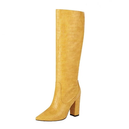 Womens Fashion Large Size Boots Autumn Long Tube High Heels Shoes Boots Pointed Boots Knight Boots Summer Winter Cowboy Boots Shoes Cowgirl Western Trendy Hiking Work Boots for Rain Snow Weather
Womens Fashion Large Size Boots Autumn Long Tube High Heels Shoes Boots Pointed Boots Knight Boots Summer Winter Cowboy Boots Shoes Cowgirl Western Trendy Hiking Work Boots for Rain Snow Weather