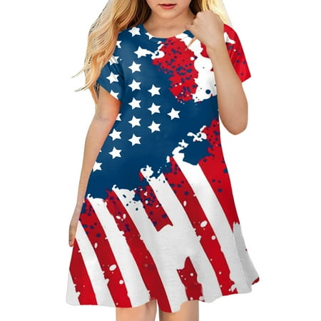 Vedolay Girls Dresses Independence Day Outfit for Toddler Baby Girl 4th of July American Flag Dress Kids Patriotic Clothes(Navy 5-6 Years)
Vedolay Girls Dresses Independence Day Outfit for Toddler Baby Girl 4th of July American Flag Dress Kids Patriotic Clothes(Navy 5-6 Years)