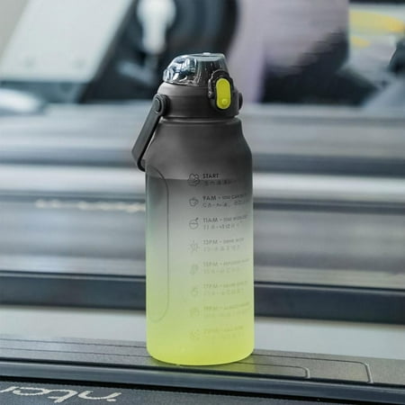 Motivational Water Bottle Leakproof Free Gradient Color Straw Water Bottle Plastic Water Jug for Fitness Gym Outdoor Sports Gallon Water Bottle with Time Marker Large 1Gallon/67oz
Motivational Water Bottle Leakproof Free Gradient Color Straw Water Bottle Plastic Water Jug for Fitness Gym Outdoor Sports Gallon Water Bottle with Time Marker Large 1Gallon/67oz