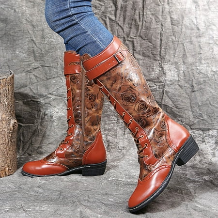 Yinguo Zipper Combat Retro Heels Boots Women s Shoes High Breathable Fashion Women s Boots
Yinguo Zipper Combat Retro Heels Boots Women s Shoes High Breathable Fashion Women s Boots