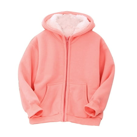 ZHUASHUM Toddler Boys Girls Winter Warm Thickened Classic Hoodie Jacket Zipper Solid Color For Kids Clothes
ZHUASHUM Toddler Boys Girls Winter Warm Thickened Classic Hoodie Jacket Zipper Solid Color For Kids Clothes
