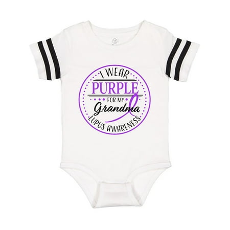 Inktastic I Wear Purple for my Grandma- Lupus Awareness Gift Baby Boy or Baby Girl Bodysuit
Inktastic I Wear Purple for my Grandma- Lupus Awareness Gift Baby Boy or Baby Girl Bodysuit