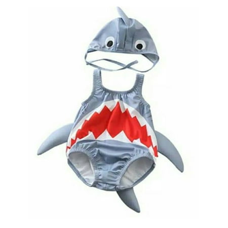 FOCUSNORM Baby Swimming Suit Romper Hat Cartoon Shark Pattern Sleeveless Round Collar 2pcs Sports Casual Beach Wear
FOCUSNORM Baby Swimming Suit Romper Hat Cartoon Shark Pattern Sleeveless Round Collar 2pcs Sports Casual Beach Wear
