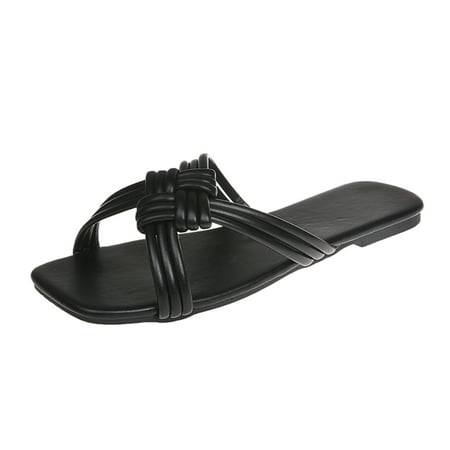 Black & Friday Deals under 10 Womens Sandals Clearance Hand-woven Flat Slippers Women s Cross-border Cross-strap Beach Sandals
Black & Friday Deals under 10 Womens Sandals Clearance Hand-woven Flat Slippers Women s Cross-border Cross-strap Beach Sandals
