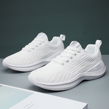 Outdoor Soft Sole Flying Woven Sneakers Breathable Lace-Up Running Shoes Women‘s Footwear
Outdoor Soft Sole Flying Woven Sneakers Breathable Lace-Up Running Shoes Women‘s Footwear