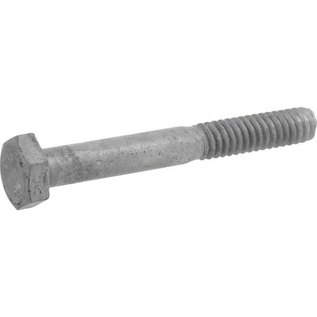 HYYYYH 811678 Hot Dipped Galvanized Hex Bolt 5/8-Inch x 10-Inch 25-Pack