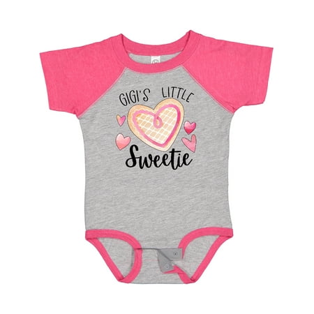 Inktastic Gigi s Little Sweetie with Pink Heart Cookie Gift Baby Boy or Baby Girl Bodysuit
Inktastic Gigi s Little Sweetie with Pink Heart Cookie Gift Baby Boy or Baby Girl Bodysuit