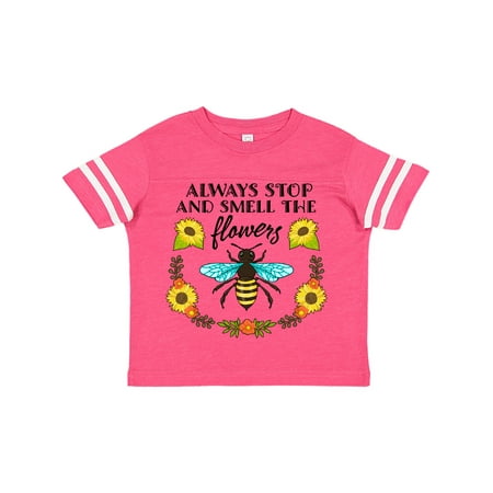 Inktastic Always Stop and Smell the Flowers with Bee and Sunflowers Gift Toddler Boy or Toddler Girl T-Shirt
Inktastic Always Stop and Smell the Flowers with Bee and Sunflowers Gift Toddler Boy or Toddler Girl T-Shirt