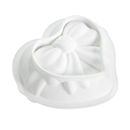 Cake Mould DIY Chocolate Large Bow Tie Love Cake Silicone Mold