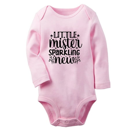 Little Mister Sparkling New Funny Rompers Newborn Baby Unisex Bodysuits Infant Jumpsuits Toddler 0-12 Months Kids Long Sleeves Oufits (Pink 6-12 Months)
Little Mister Sparkling New Funny Rompers Newborn Baby Unisex Bodysuits Infant Jumpsuits Toddler 0-12 Months Kids Long Sleeves Oufits (Pink 6-12 Months)