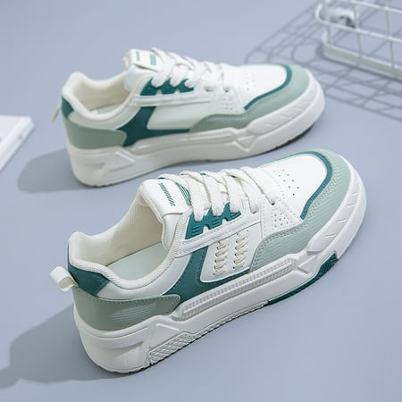 Color-block Lace-up Skate Shoes For Women Thick Bottom Women‘s Casual Sneakers Platform Sports Shoes
Color-block Lace-up Skate Shoes For Women Thick Bottom Women‘s Casual Sneakers Platform Sports Shoes