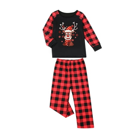 One Opening Matching Christmas Outfits for Family Holiday Clothes Long Sleeve Tops Elastic Casual Trouser
One Opening Matching Christmas Outfits for Family Holiday Clothes Long Sleeve Tops Elastic Casual Trouser