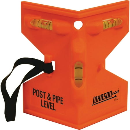 1PK Johnson Level Glo-Orange Post Level