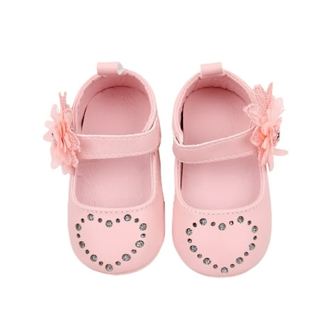 IMISSILLEB Baby Girls Mary Jane Shoes Rhinestones Flower PU Princess Flats Casual Walking Shoes for Newborn Infant Toddler
IMISSILLEB Baby Girls Mary Jane Shoes Rhinestones Flower PU Princess Flats Casual Walking Shoes for Newborn Infant Toddler