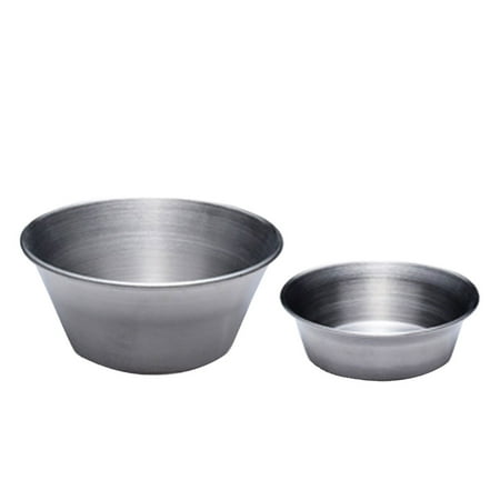 2PCS Stainless Steel Sauce Dish Food Dipping Bowl Seasoning Dish Saucer Appetizer Plate
2PCS Stainless Steel Sauce Dish Food Dipping Bowl Seasoning Dish Saucer Appetizer Plate