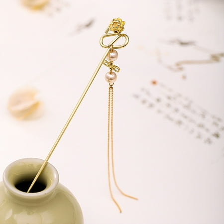 Simple Exquisite Gold Antique Style Hairpin Special Pattern Design Classic Chinese Style Women Girls Daily Headwear Fashion
Simple Exquisite Gold Antique Style Hairpin Special Pattern Design Classic Chinese Style Women Girls Daily Headwear Fashion