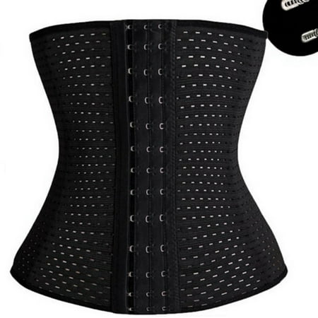 Womens Waist Trainer Underbust Corset Tummy Control Body Shaper Boned Slimming Wrap Black
Womens Waist Trainer Underbust Corset Tummy Control Body Shaper Boned Slimming Wrap Black