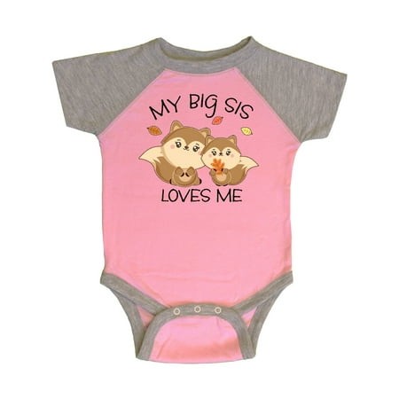 Inktastic My Big Sis Loves Me with Cute Squirrels in Autumn Gift Baby Boy or Baby Girl Bodysuit
Inktastic My Big Sis Loves Me with Cute Squirrels in Autumn Gift Baby Boy or Baby Girl Bodysuit