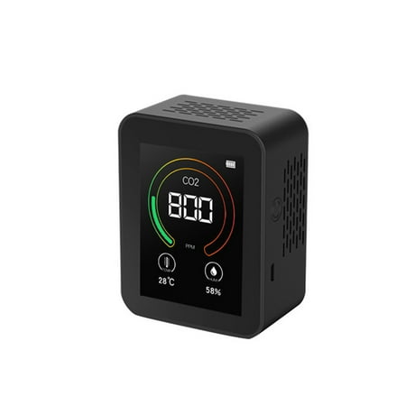 Intelligent Big Screen Co2 Temperature Humidity Multipurpose Detector Tool Portable Usb Air Quality Monitor Testing Instrument Household
Intelligent Big Screen Co2 Temperature Humidity Multipurpose Detector Tool Portable Usb Air Quality Monitor Testing Instrument Household